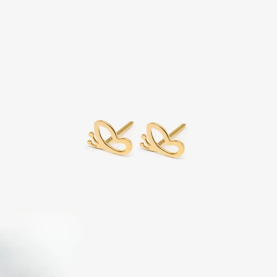 گوشواره نیم بال پروانه