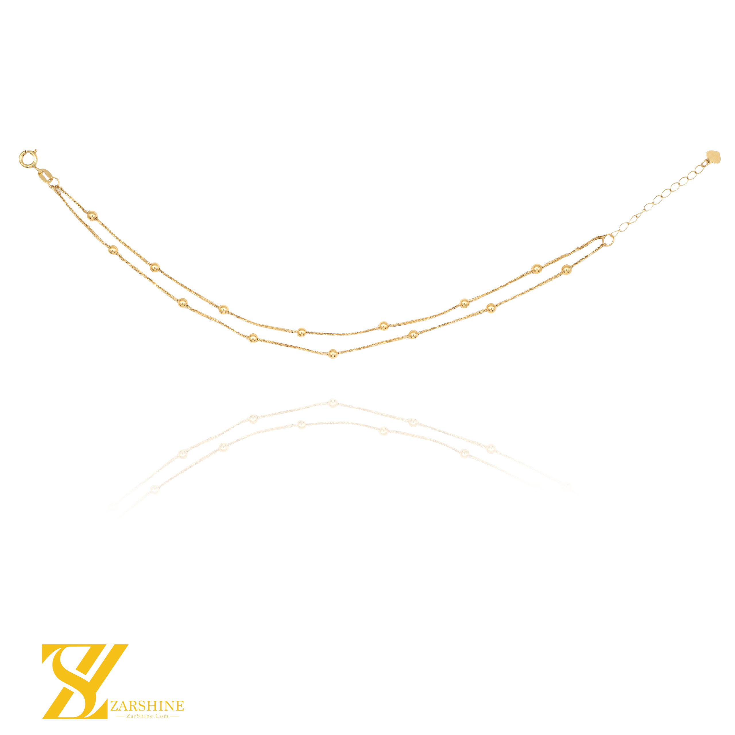 دستبند دو رج گوی البرنادو