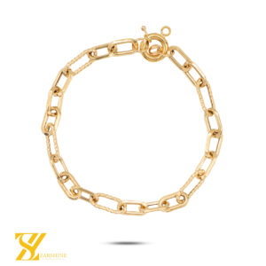 دستبند طلا هرمس تراش