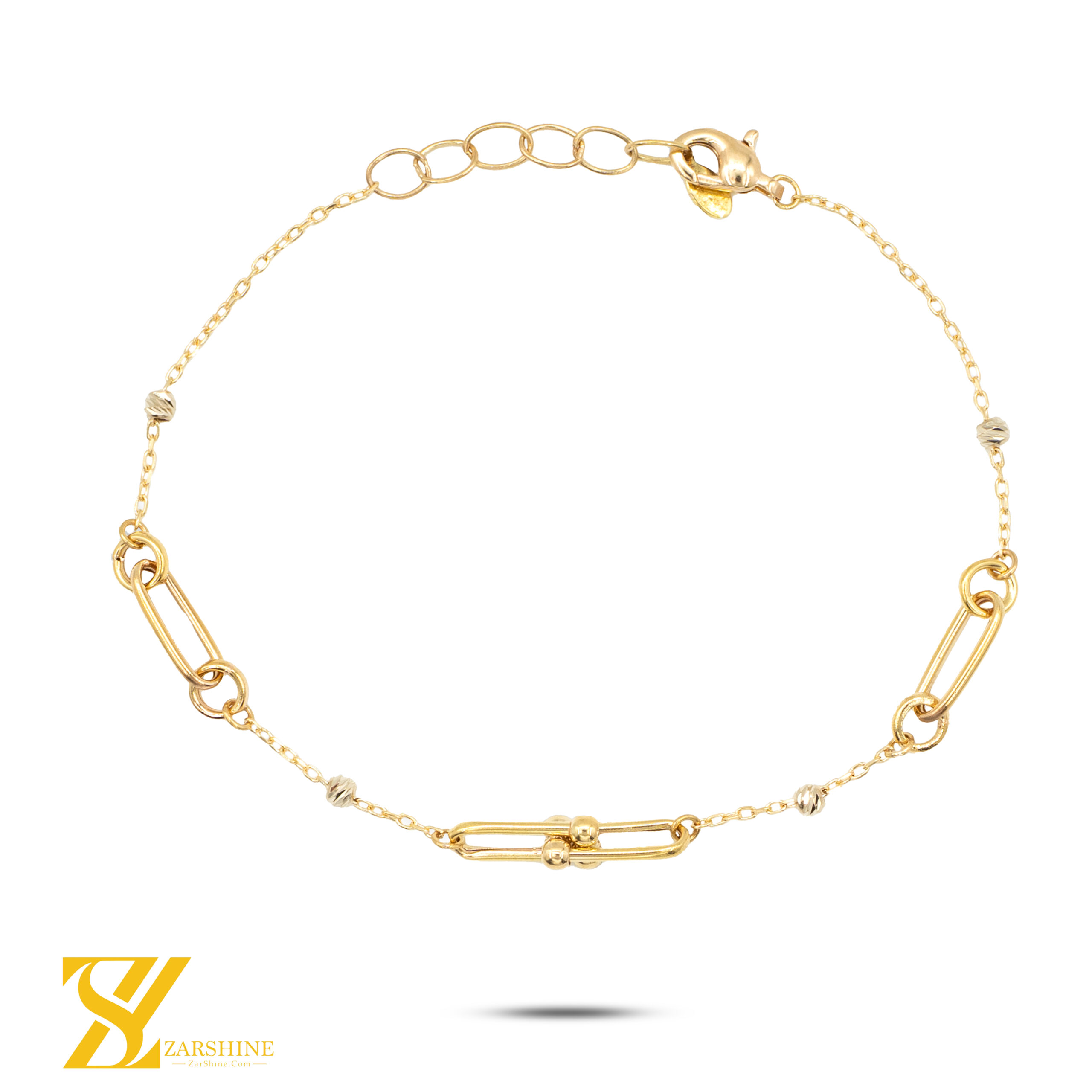 دستبند طلا مینیمال طرح تیفانی