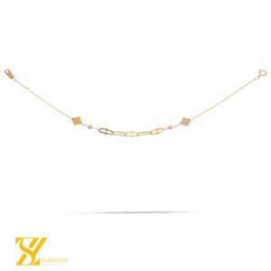 دستبند طلا مینیمال طرح تیفانی