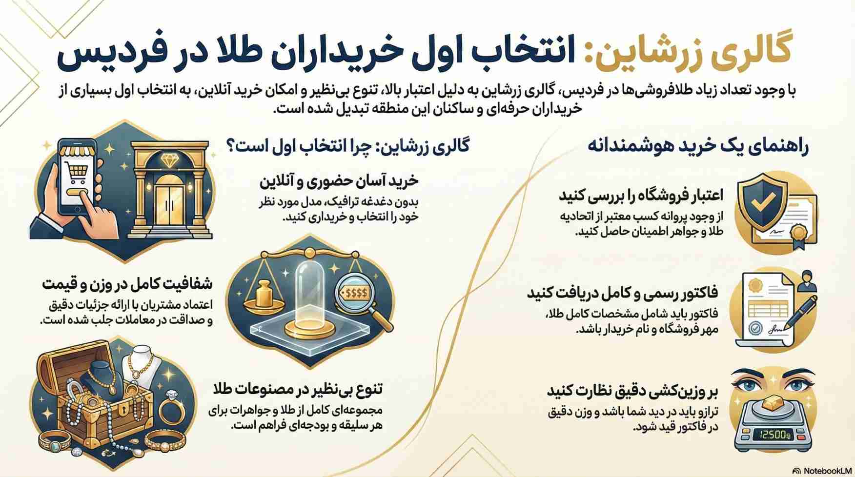 راهنمای خرید طلا در فردیس