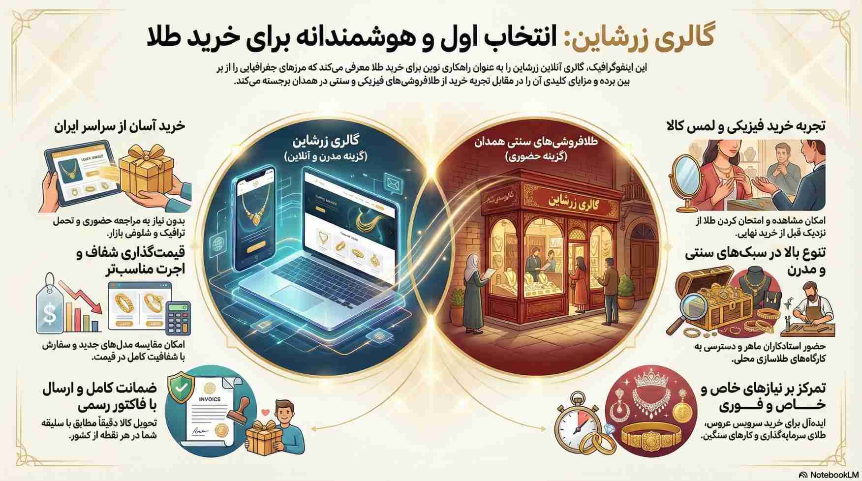 راهنمای خرید طلا در همدان